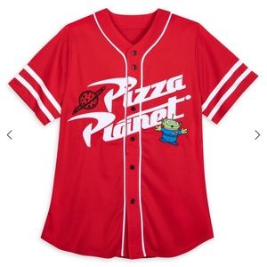 Disneyland Pizza Planet baseball jersey